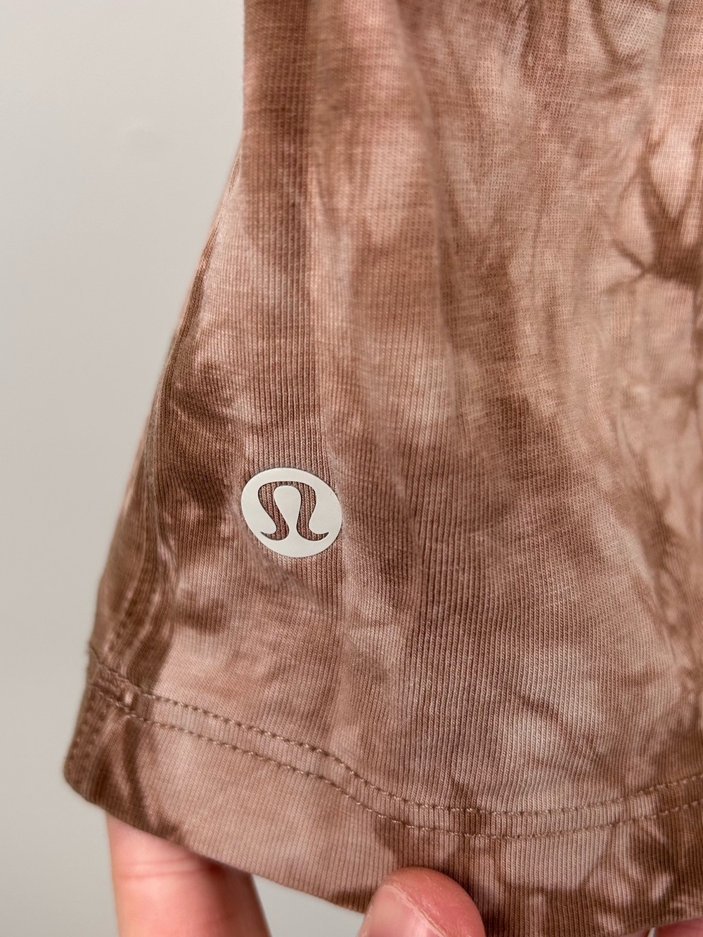 Lululemon All Yours Tee Earth Dye Clay Pima Cotton Oversized Size 8* - Picture 4 of 6